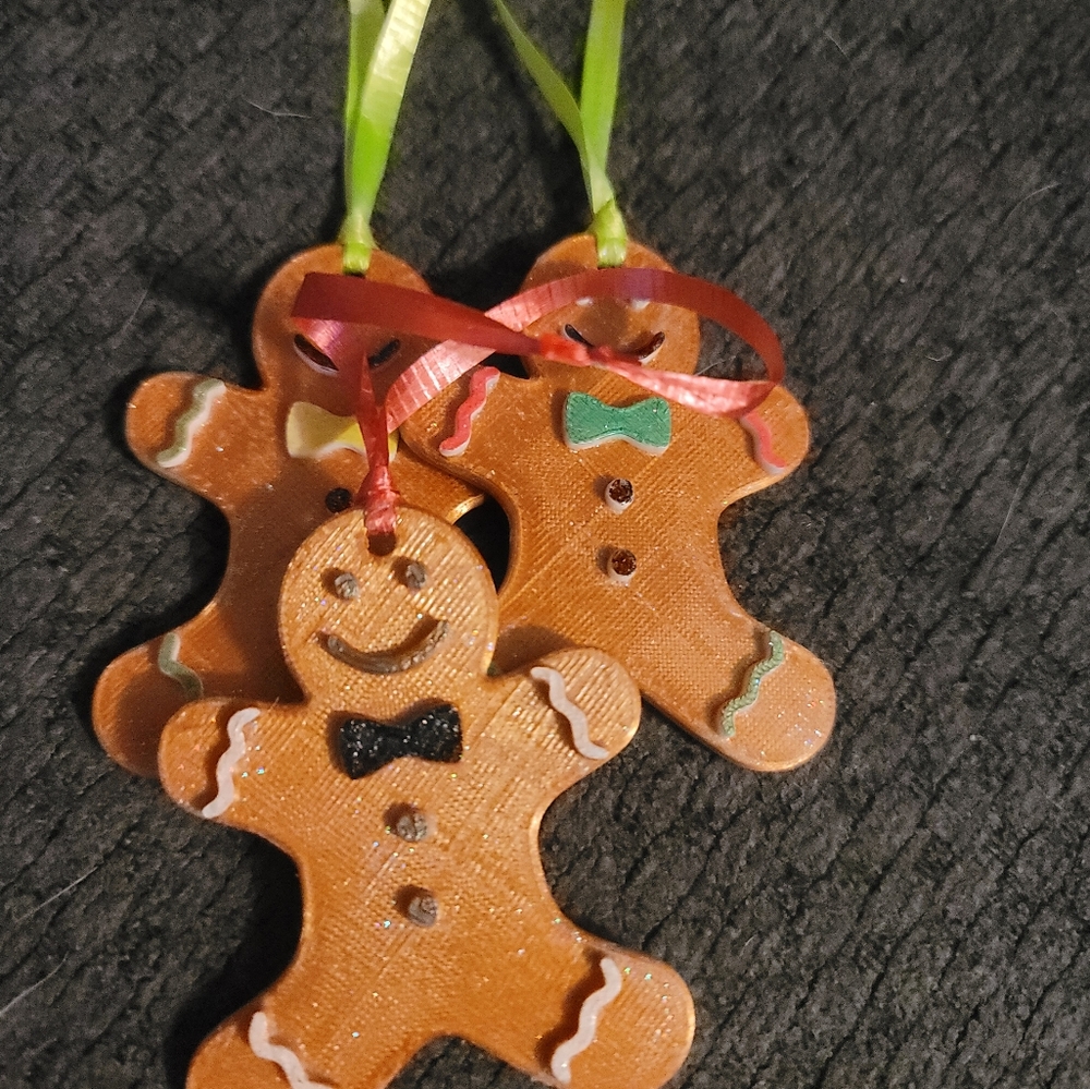 Gingerbread Guy ornaments